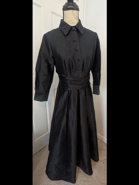 Eshakti Goth Princess Maxi Shirt Dress M